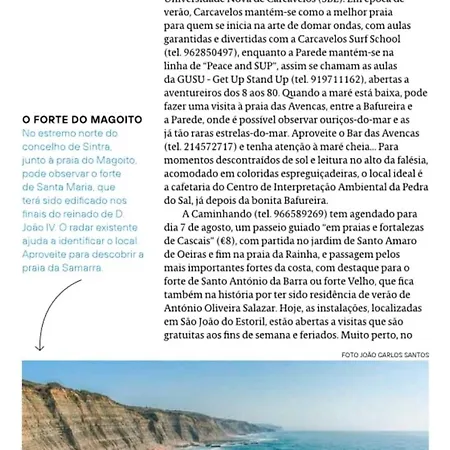 アパート Magoito Beach-beautiful Walkways And Fossil Cliffs *